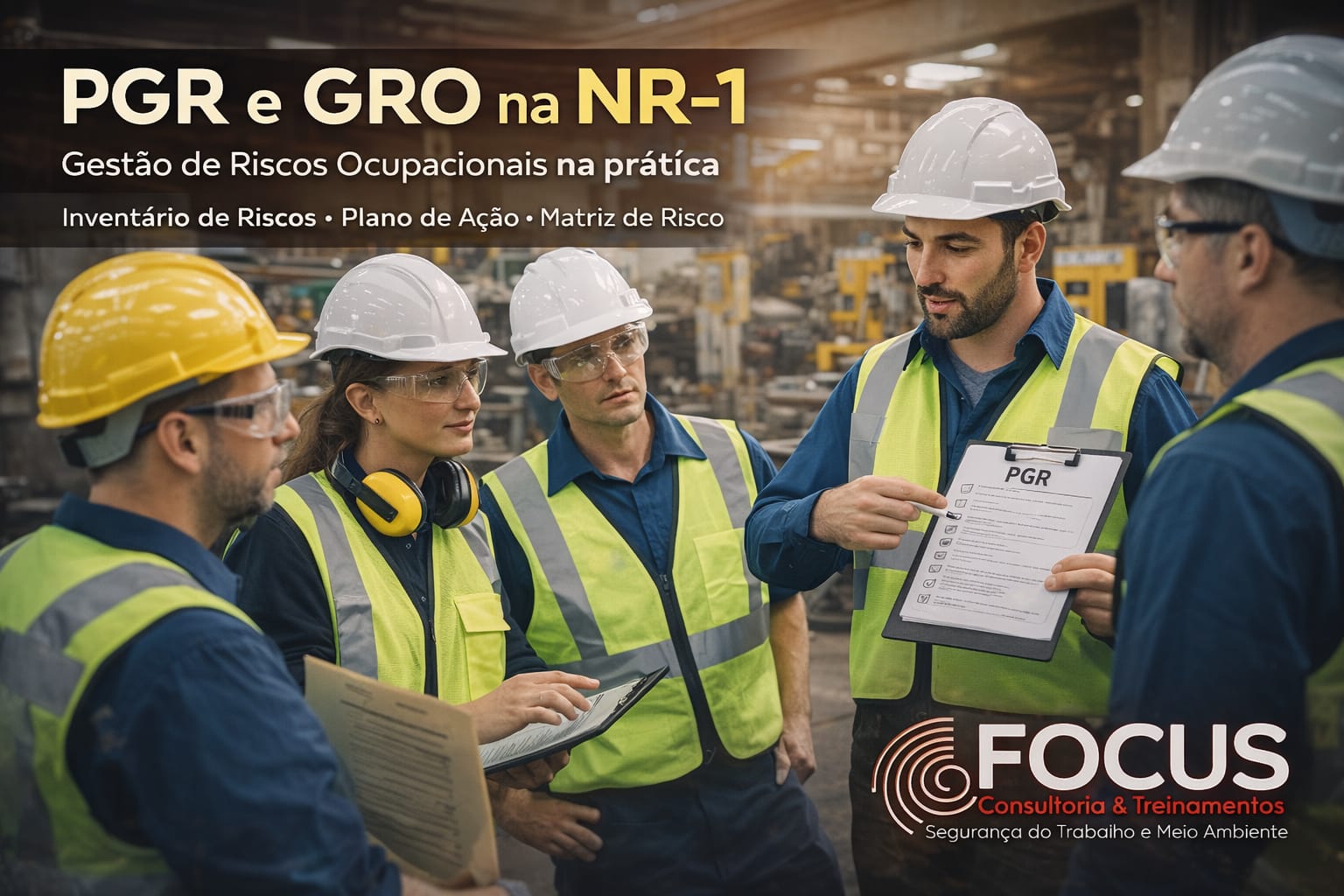 PGR e PGO na pr&aacute;tica: gest&atilde;o t&eacute;cnica de riscos ocupacionais conforme a NR-1