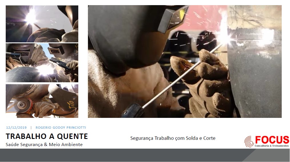 Segurança com Solda e Trabalho a Quente