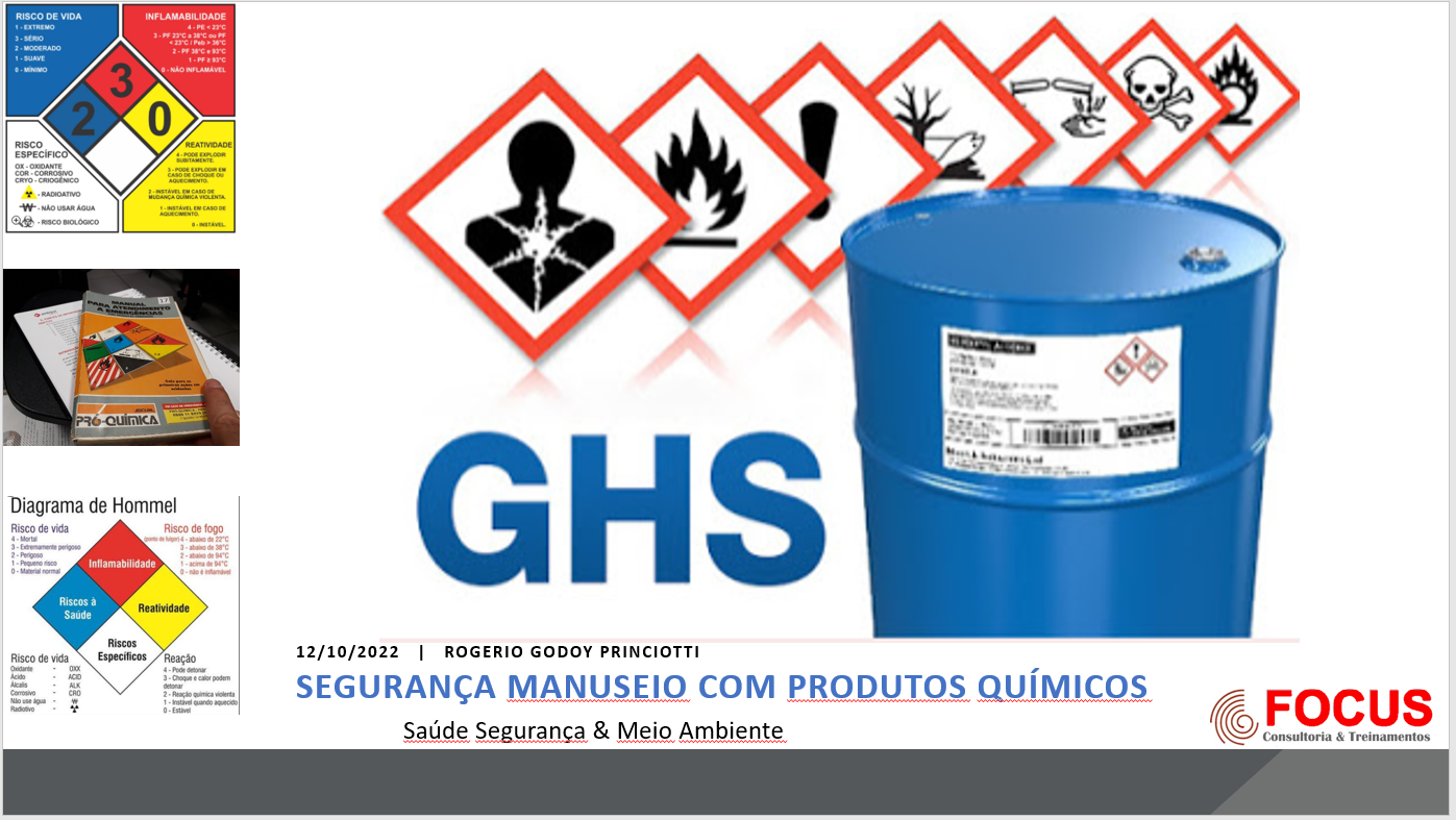 Segurança no Manuseio de Produtos Químicos 